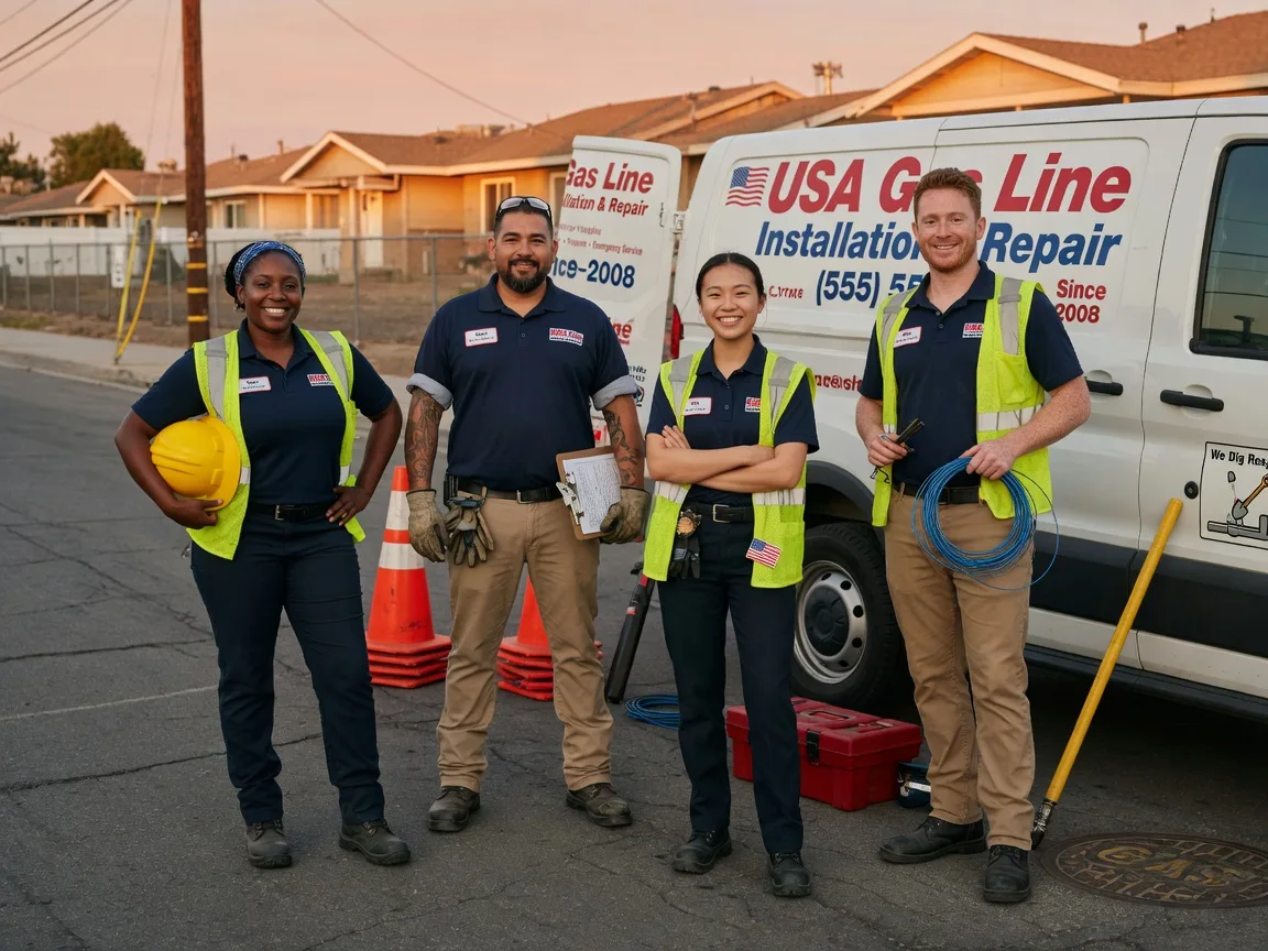 Gas Line Installation company in Alexandria, NE